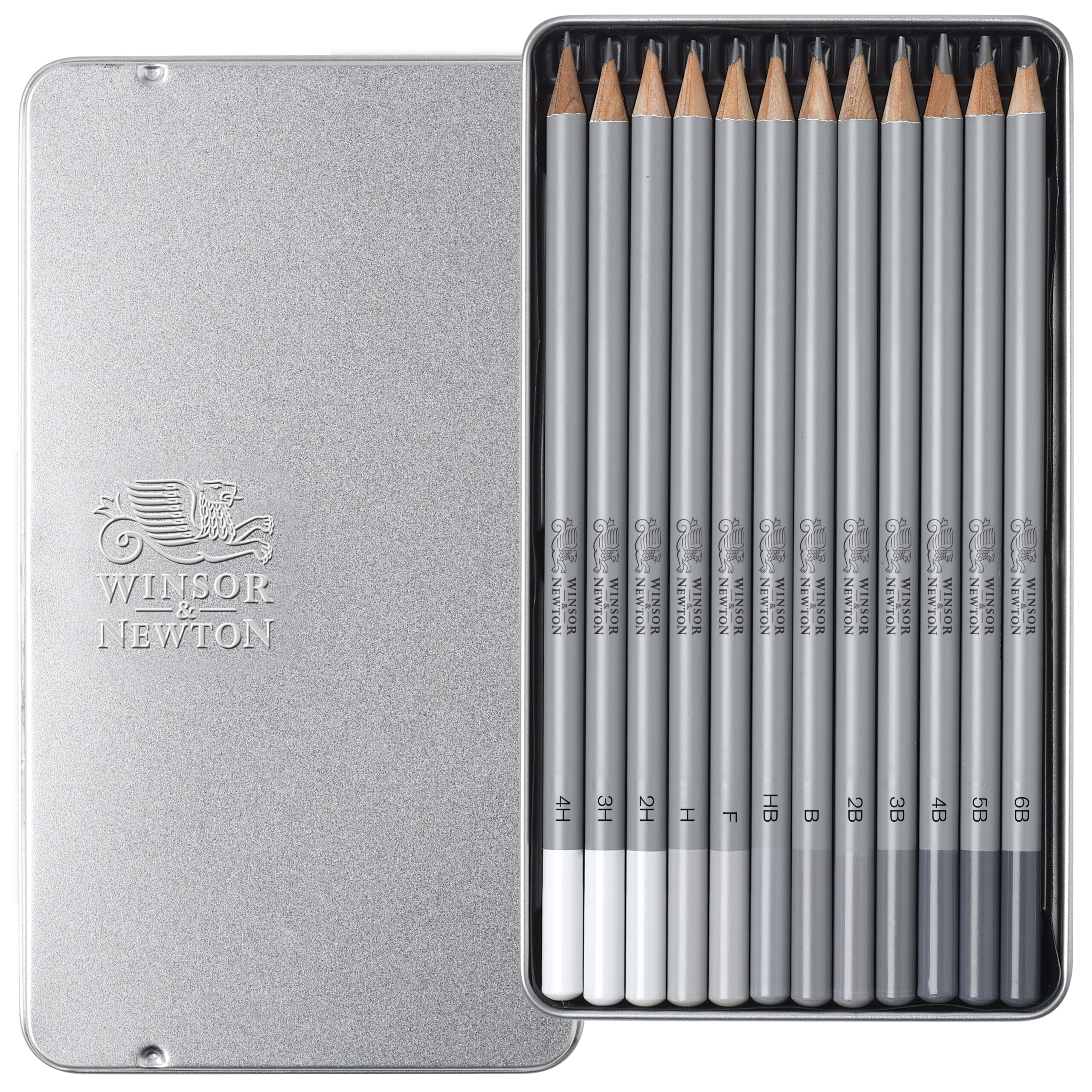 Set matite grafite da 12 Winsor and Newton