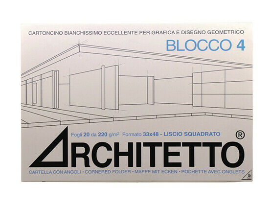 Album Architetto 33x48 - da 20 fogli - ARTECOLOR - Belle Arti